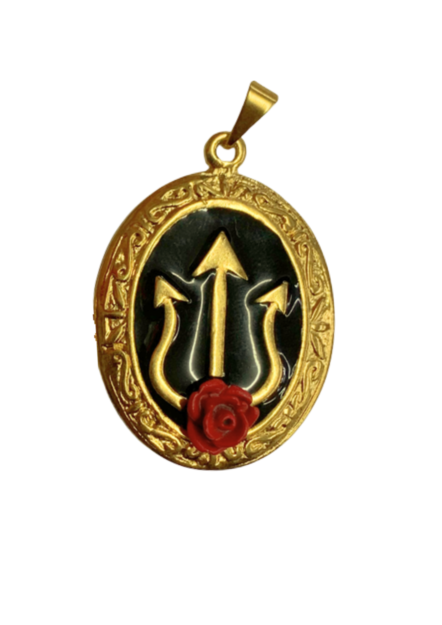 MEDALHA DE POMBAGIRA RESINADO 7653